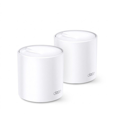 TP-link Deco X60 Dual-Band Wi-Fi 6 Mesh System AX5400, 4 int., 2x1G, 2ks