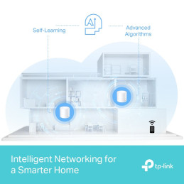 TP-link Deco X50 Pro Dual-Band Wi-Fi 6 Mesh System AX3000, 2 int., 2x2.5G, 3ks