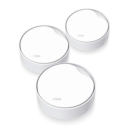 TP-link Deco X50-PoE Dual-Band Wi-Fi 6 Mesh System AX3000, 4 int., 1x2.5G, 1x1G, 3ks