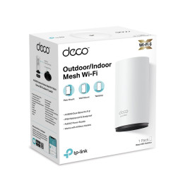 TP-link Deco X50-Outdoor Dual-Band Wi-Fi 6 Mesh System AX3000, 2 int., 2x1G, 1ks