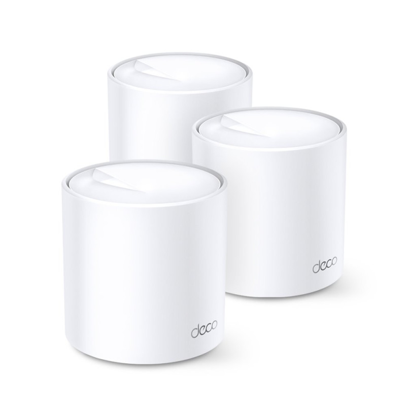 TP-link Deco X20 Dual-Band Wi-Fi 6 Mesh System AX1800, 2 int., 2x1G, 3ks