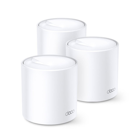 TP-link Deco X20 Dual-Band Wi-Fi 6 Mesh System AX1800, 2 int., 2x1G, 3ks