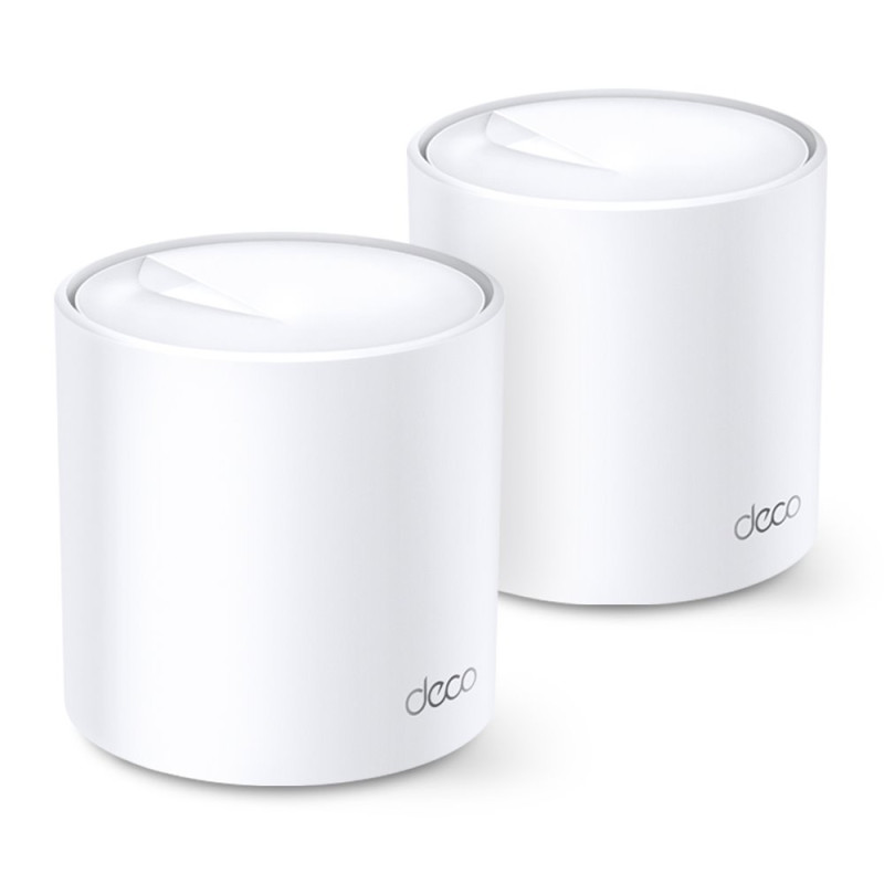 TP-link Deco X20 Dual-Band Wi-Fi 6 Mesh System AX1800, 2 int., 2x1G, 2ks