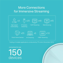 TP-link Deco X20 Dual-Band Wi-Fi 6 Mesh System AX1800, 2 int., 2x1G, 1ks