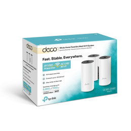 TP-link Deco P9 Hybrid Wi-Fi Mesh System AC1200, 2 int., 2x1G, 3ks