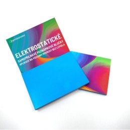 Elektrostatische Notizblöcke Symbionotes 190x100 mm blau