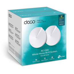 TP-link Deco M5 Wi-Fi Mesh System AC1300, 4 int., 2x1G, 2ks