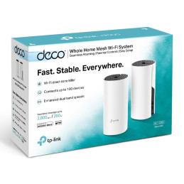 TP-link Deco M4 Wi-Fi Mesh System AC1200, 2 int., 2x1G, 2ks