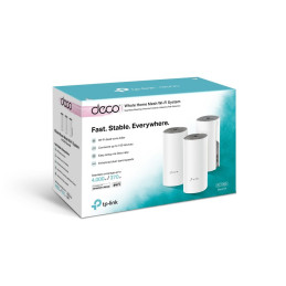 TP-link Deco E4 Wi-Fi Mesh System AC1200, 2 int., 2x100M, 3ks