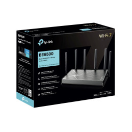 TP-link Archer BE400 Dual-Band Wi-Fi 7 Router BE6500, 6 int., 2x2.5G, 3x1G, 1×USB-A 3.0