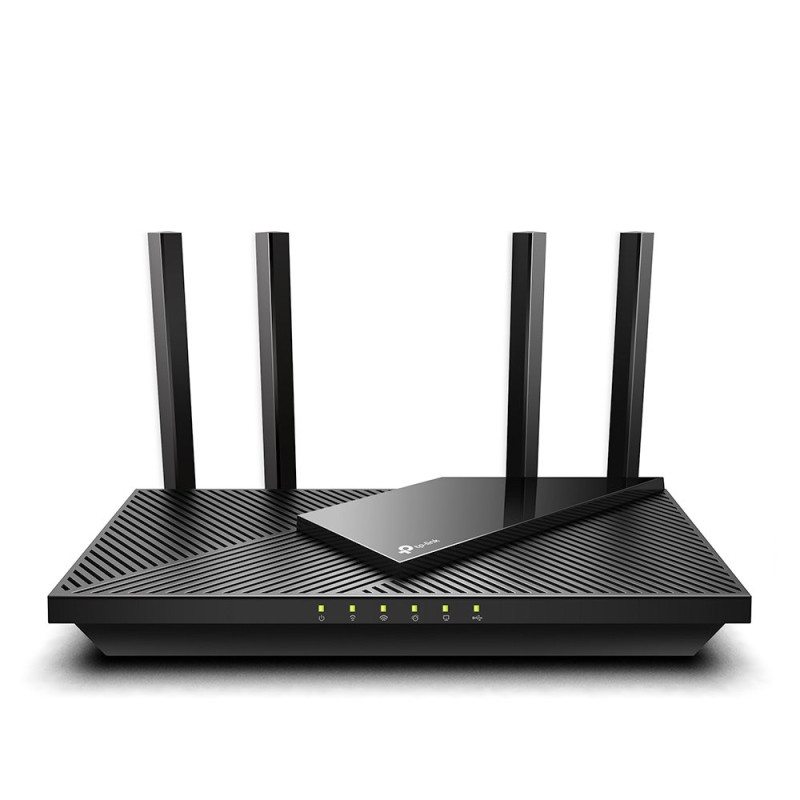 TP-link Archer AX55 Dual-Band Wi-Fi 6 Router AX3000, 4 ext., 5x1G, 1×USB-A 3.0