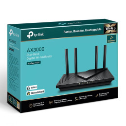 TP-link Archer AX55 Dual-Band Wi-Fi 6 Router AX3000, 4 ext., 5x1G, 1×USB-A 3.0