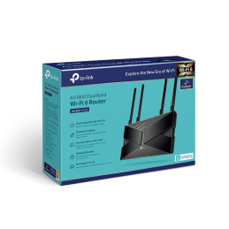 TP-link Archer AX23 Dual-Band Wi-Fi 6 Router AX1800, 4 ext., 5x1G
