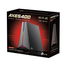 TP-link Archer GXE75 Tri-Band Wi-Fi 6E Gaming Router AXE5400, 4 int., 1x2.5G, 4x1G, 1×USB-A 3.0