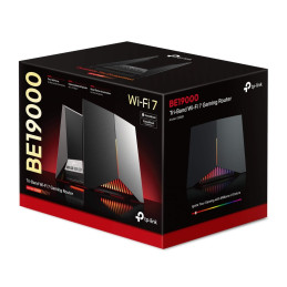 TP-link Archer GE800 Tri-Band  Wi-Fi 7 Gaming Router BE19000, 8 int., 1x10G, 4x2.5G, 1xSFP+, 1×USB-A 3.0
