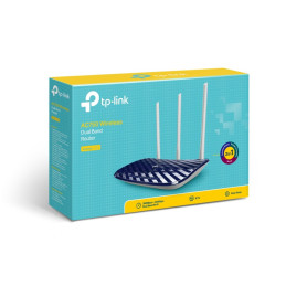 TP-link Archer C20 Dual-Band Wi-Fi Router AC750, 3 ext., 5x100M