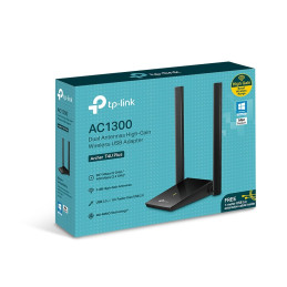TP-Link Archer T4U Plus USB Wi-Fi adaptér, AC1300, 2,4/5 GHz, USB 3.0