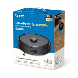 TP-link Tapo RV30 Max robotický vysavač a mop, 5300Pa, LiDAR + IMU duální navigace