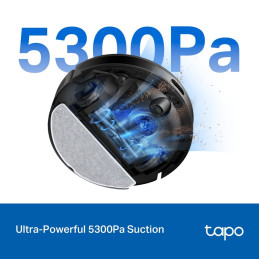 TP-link Tapo RV20 Max Plus robotický vysavač a mop se samovyprazdňovací stanicí, 5300Pa, MagSlim LiDAR