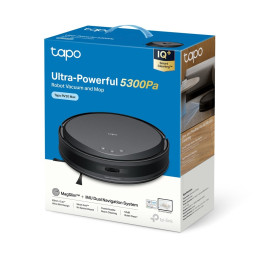 TP-link Tapo RV20 Max robotický vysavač a mop, 5300Pa, MagSlim LiDAR, ultra tenký profil 8,3 cm