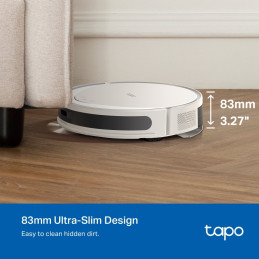TP-link Tapo RV20 Max White robotický vysavač a mop, 5300Pa, MagSlim LiDAR, ultra tenký profil 8,3 cm, bílá