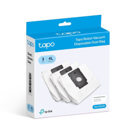 TP-link Tapo RVA200 jednorázové sáčky na prach 4L pro RV30 Plus/RV10 Plus, 3ks