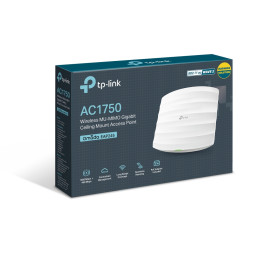 TP-link EAP245 Dual-Band AP Wi-Fi 5 AC1750, 2x1G, int. antény, 802.3at PoE, Omada SDN, vnitřní