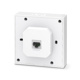 TP-link EAP650-Wall Dual-Band AP Wi-Fi 6 AX3000, 2x1G, int. antény, PoE, Omada SDN, nástěnný