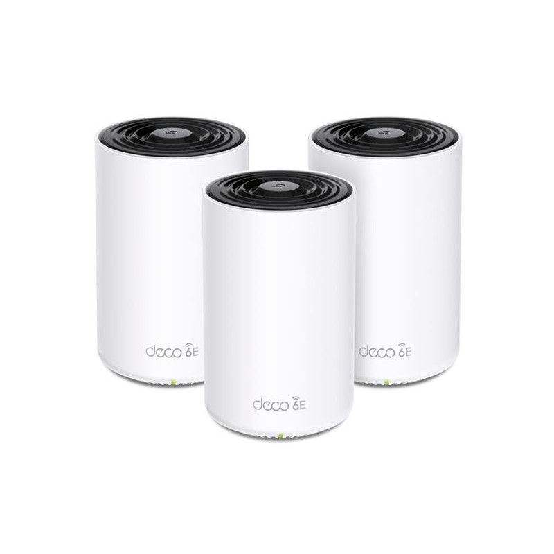 TP-link Deco XE75 Pro Tri-Band Wi-Fi 6E Mesh System AXE5400, 4 int.,1x2.5G, 2x1G, 3ks