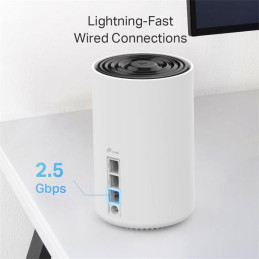 TP-link Deco XE75 Pro Tri-Band Wi-Fi 6E Mesh System AXE5400, 4 int.,1x2.5G, 2x1G, 3ks