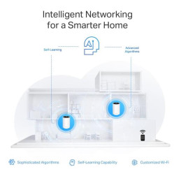 TP-link Deco XE75 Pro Tri-Band Wi-Fi 6E Mesh System AXE5400, 4 int.,1x2.5G, 2x1G, 3ks