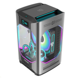 TECNO PC MEGAMINI G1 Intel i9-13900H,32GB DDR5,1TB SSD,RTX4060 8GB,Water Cooling,WiFi6,BT5.2,RJ45 2.5G,2xUSB 3.2,2xUSB