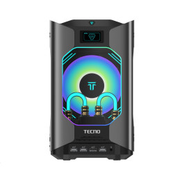 TECNO PC MEGAMINI G1 Intel i9-13900H,32GB DDR5,1TB SSD,RTX4060 8GB,Water Cooling,WiFi6,BT5.2,RJ45 2.5G,2xUSB 3.2,2xUSB