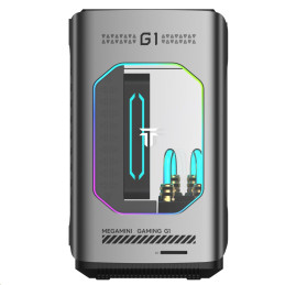 TECNO PC MEGAMINI G1 Intel i9-13900H,32GB DDR5,1TB SSD,RTX4060 8GB,Water Cooling,WiFi6,BT5.2,RJ45 2.5G,2xUSB 3.2,2xUSB