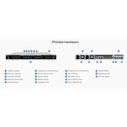 Synology RackStation RS1626xs+ 4-bay NAS, rack 1U