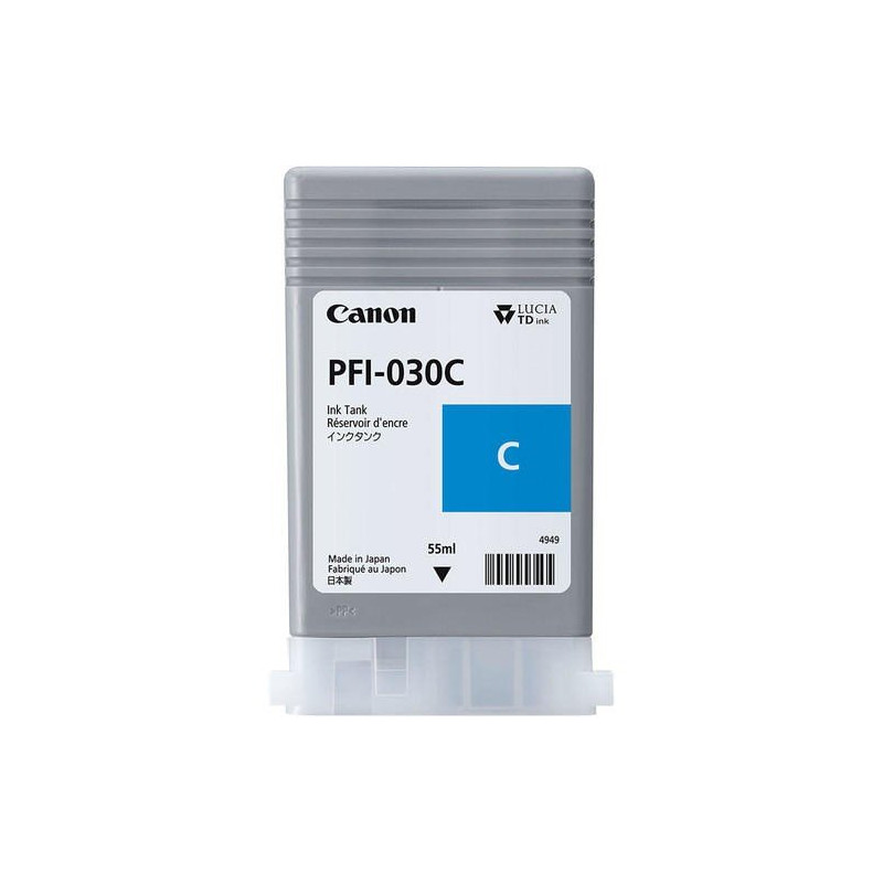 Canon INK cartridge PFI-030 C azurová pro imagePROGRAF TM-240 a TM-340