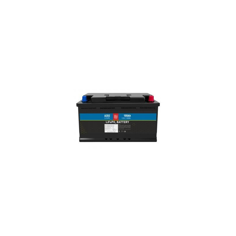 A2D2 baterie LiFePO4 12,8V 100Ah F15 SELF-HEAT (REPT cells)