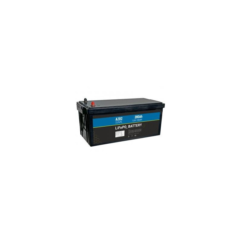 A2D2 baterie LiFePO4 12,8V 280Ah M8 (REPT cells)