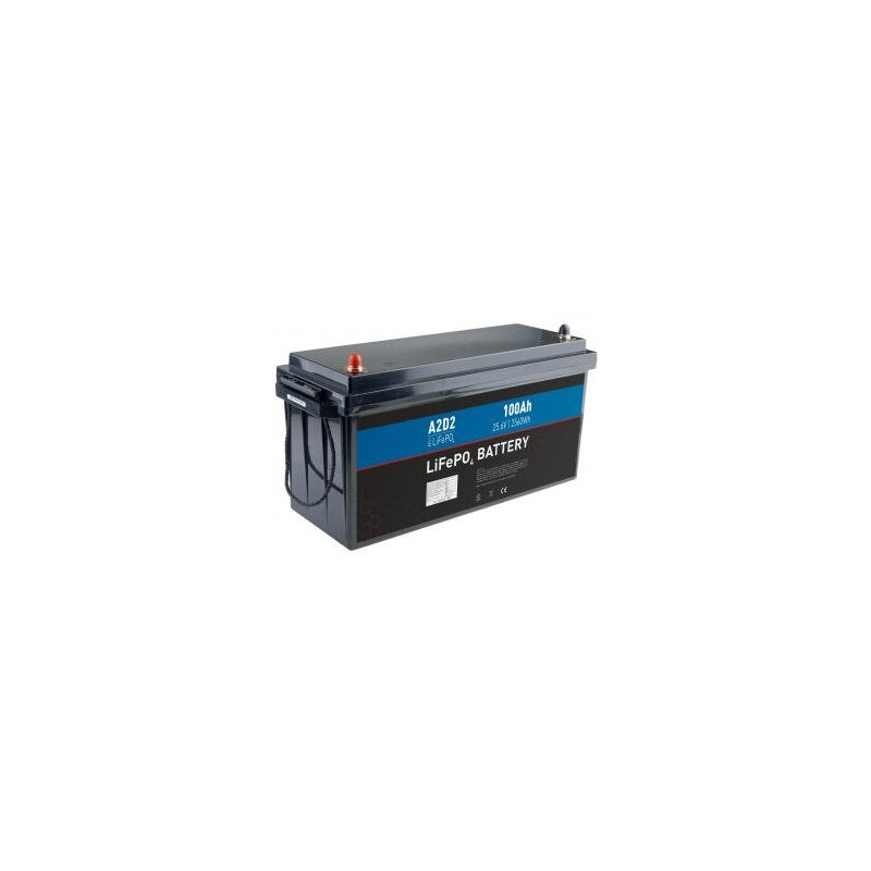 A2D2 baterie LiFePO4 25,6V 100Ah M8 (REPT cells)