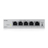 Zyxel GS1200-5 v3, 5 Port Gigabit  webmanaged Desktop Switch