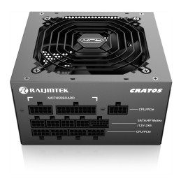 Zdroj Raijintek CRATOS 1000 ATX 3.1 - 1000W, 80+ Gold, modular