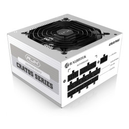Zdroj Raijintek CRATOS 1000 White ATX 3.1 - 1000W, 80+ Gold, modular