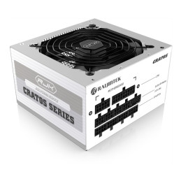 Zdroj Raijintek CRATOS 850 White ATX 3.1 - 850W, 80+ Gold, modular