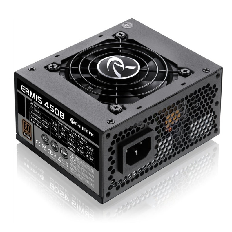 Zdroj Raijintek ERMIS 450B SFX - 450W, 80+ Bronze