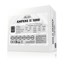 Zdroj Raijintek AMPERE II 1000 White ATX 3.1 - 1000W, 80+ Platinum, modular