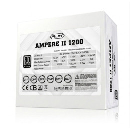 Zdroj Raijintek AMPERE II 1200 White ATX 3.1 - 1200W, 80+ Platinum, modular