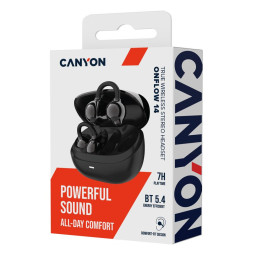 CANYON OWS Ear Clips headset OnFlow 14 Black