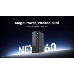 BLACKVIEW Desktop NEX60 i5-210H 4.8HGz 16/512GB,WiFi6,BT5.2,1xUSB-C,RJ45,8xUSB,1xVGA,1xDP1.4,1xHDMI 2.0,2x3.5mm,Win11Pro