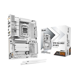MB Asrock X870E Challenger WiFi White /AM5/4xDDR5/M.2/W7+BT5.4/HDMI/USB4/ATX/White