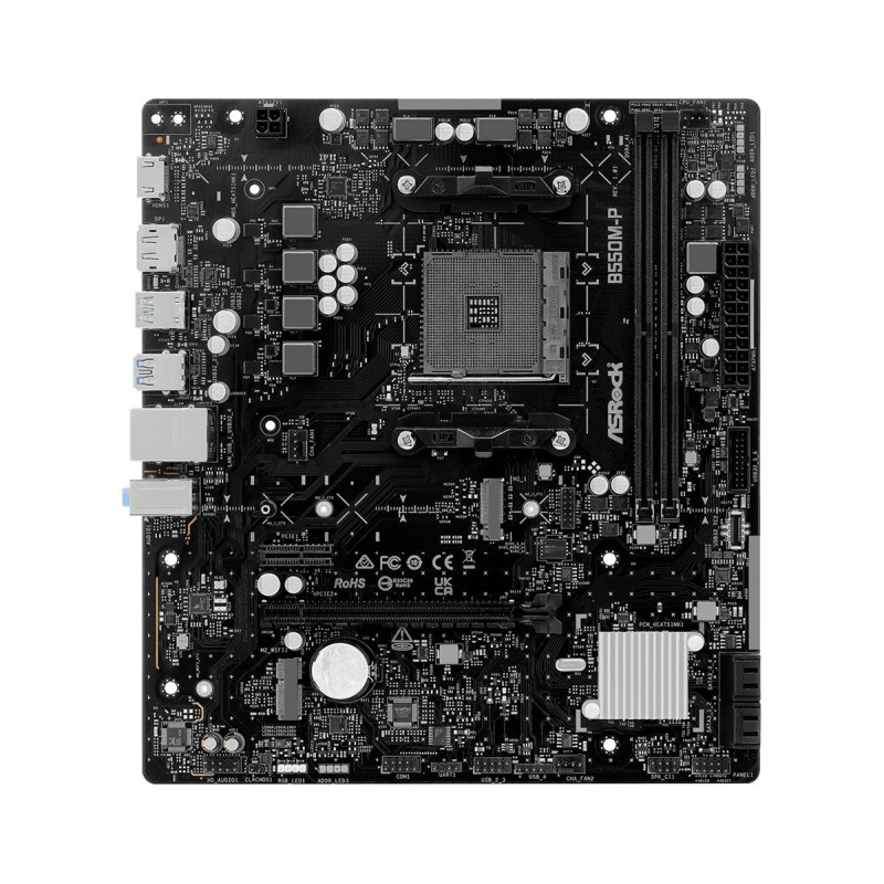 MB Asrock B550M-P /AM4/2xDDR4/M.2/DP/HDMI/mATX